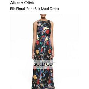 Alice + Olivia 'Elis' Silk Dress